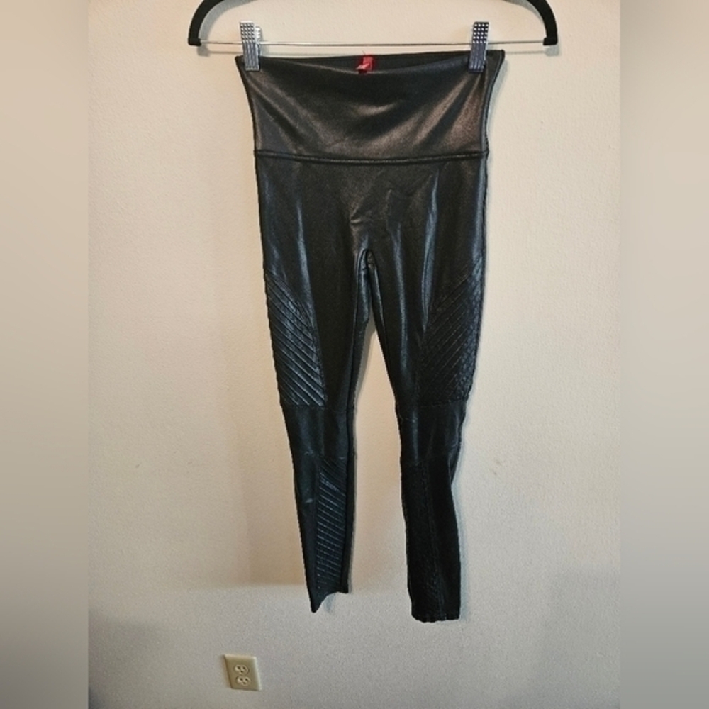SPANX‎ Faux Leather Leggings